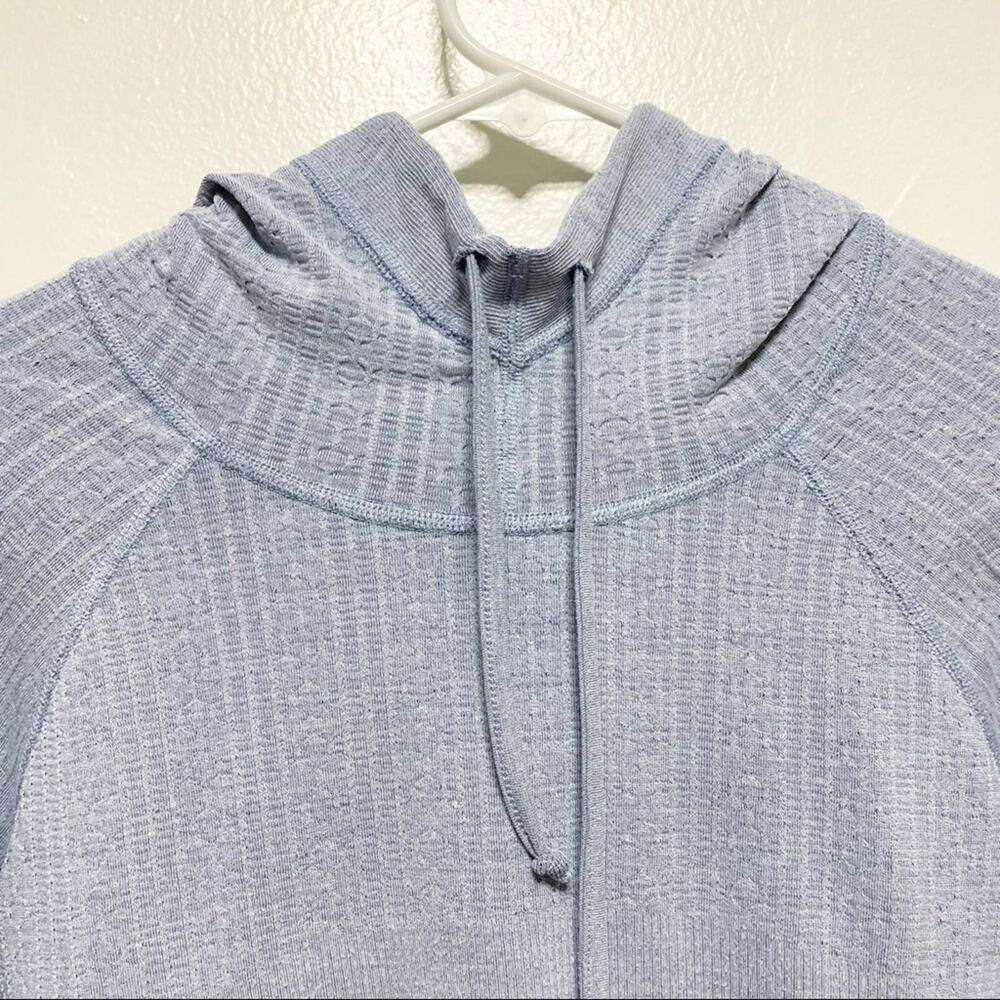 Athleta Powerdown Prima Loft Lightweight Blue Lon… - image 7